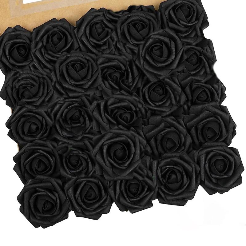 5/10/15/20/25Pcs Artificial Rose Flowers Wedding Decorations Centerpieces Arrangements Party Baby Shower Garden Home Decor Gifts