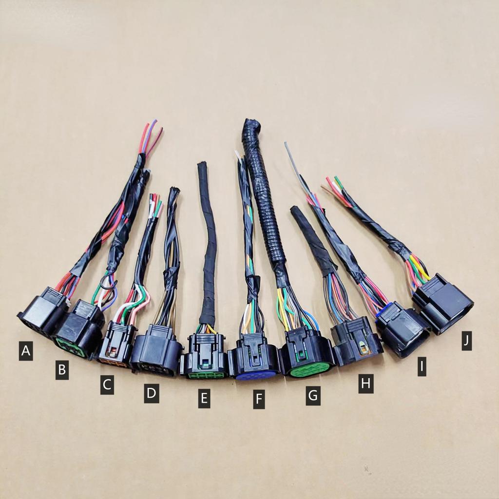 For Hyundai IX25 IX35 Elation Sonata New Santa Fe Car Headlight Plug Wiring Harness Original Auto Parts