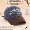 Woman Men Baseball Caps Embroidery Letter Hat Teenagers Outdoor Eye Catching Hat