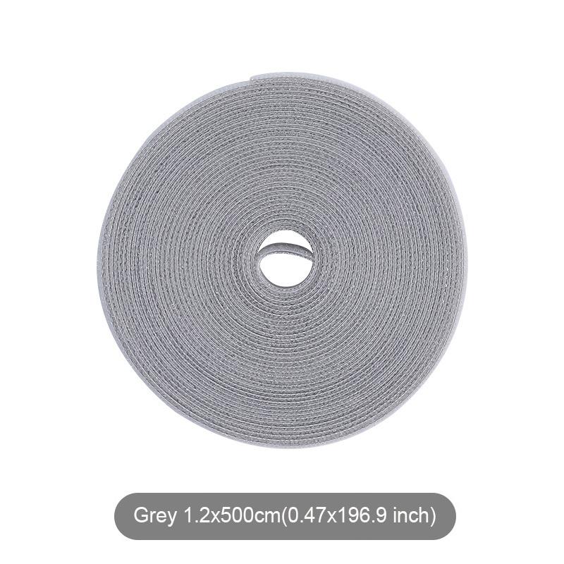 1 Roll Data Line Storage Gadget, Cable Tie Organizer, Computer Harness Wire Strap, Desktop Electrical Wire Routing Fixed Strap