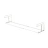 Yamazaki (Yamazaki Industries) Floating Extendable Shoe Rack, White, Approx. W45580 X D205 X