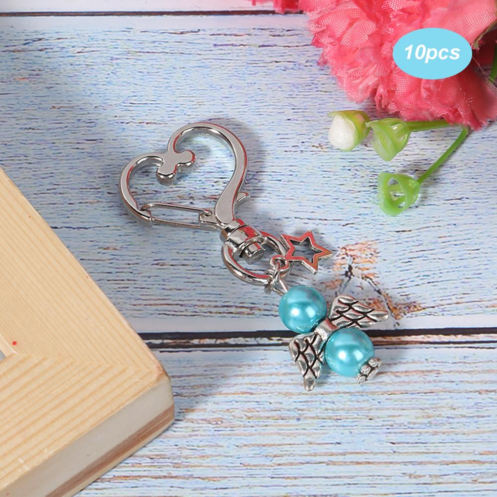 10 bucăți breloc breloc în formă de inimă cataramă breloc breloc pandantiv cadou geantă decor petrecere nuntă