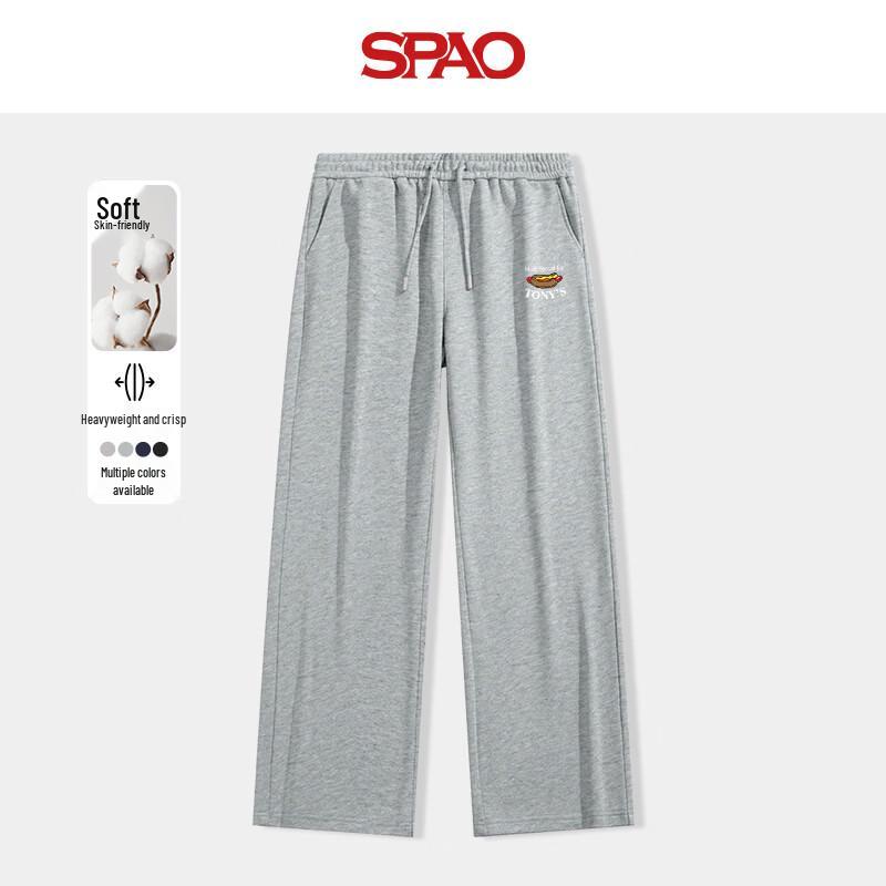 SPAO Men s SP Backpack Dog Print Relaxed Fleece Sweatpants XL