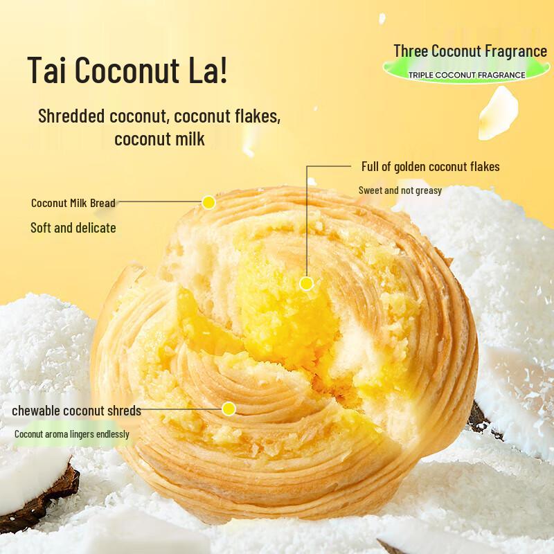 Bestore Coconut Milk Bread 500g