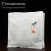 In-Stock White Cotton Tea Cake Packaging Bag, Universal 357g Pu'er White Tea Storage, Moisture-Proof Sealing for Loose Tea
