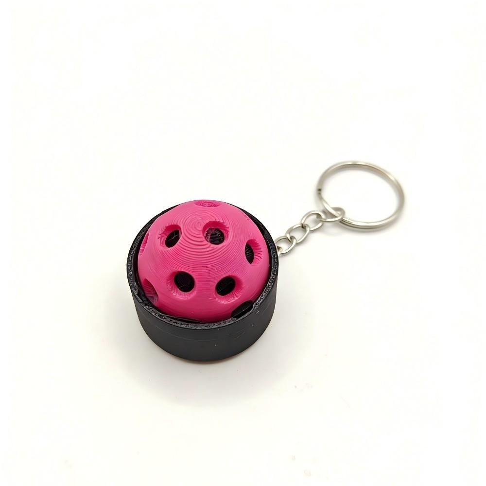 Sports Theme 3D Printed Keychain Creative Design Clicker Keychain Daily Carry