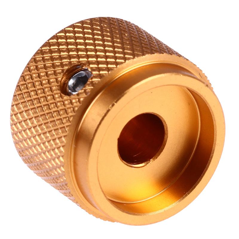 Solid Machined Metal Aluminum Rotary Encoder Potentiometer Volume Switch Knobs Amplifier Control Volume Button Knob