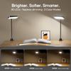 Full Spectrum Eye Protection Desktop & Clip-On Reading Light with Bedside Ambience