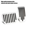 For Tesla Model 3Y Aluminum Alloy Auto Interior Parts Brake Accelerator Pedal Car Foot Pedal Pads Covers 2 Pcs/set Brake Accelerator Rest Pedal