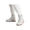 Timberland 6-calowe outdoorowe casualowe krótkie buty Martin damskie buty jasnoszare A2M4D