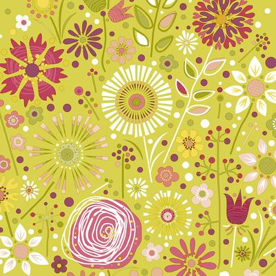 Paper+Design Luncheon Napkins (Flower Field)