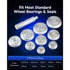Bearing Press Kit,10pc Bearing Race and Seal Driver Set,Installer Bearing Driver Kit for Bearing Installation with Seal Driver and 9 Bearing Adapters