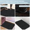 1pcs Double Stripe Non-Slip Doormat for Entryway - Heavy Duty Dirt Resistant Rug Indoor Outdoor Carpet for Home/Office
