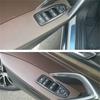 For BMW X1 2023 2024 2025 Carbon Fiber Door Window Lift Switch Panel Cover Trim