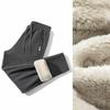 Lamb Velvet Plus Velvet Thickened Sweatpants Men's Autumn and Winter Casual Pants Men's Loose Straight Sports Pants