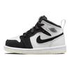 Air Jordan 1 Mid SE TD Diamond Baby Sneakers White Multi-Color Black DN4322-100
