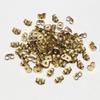 100pcs 6x4.5mm Stainless Steel Gold Plating Earrings Back Plug DIY Jewelry Making Accessories Earring Studs Stoppers Findings