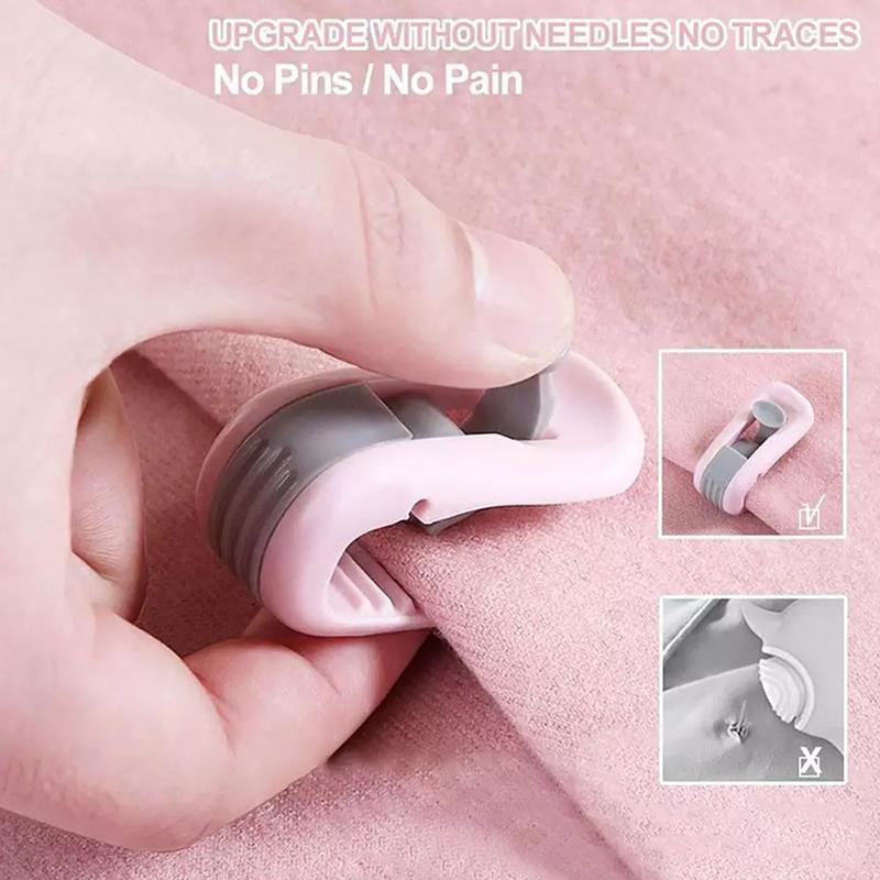 6 Pieces Of Non-slip Quilt Bed Sheet Clip Clothespin Needle-free Quilt Holder Plastic Blanket Fastener Jacket Holder Sleep Guard