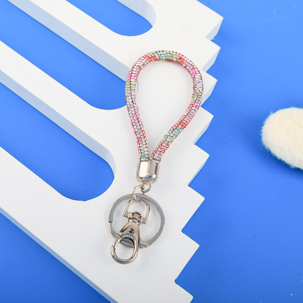 

Элегантный ремешок для телефона со стразами: Роскошный, инкрустированный бриллиантами, креативный дизайн в виде круглой трубки 8mm