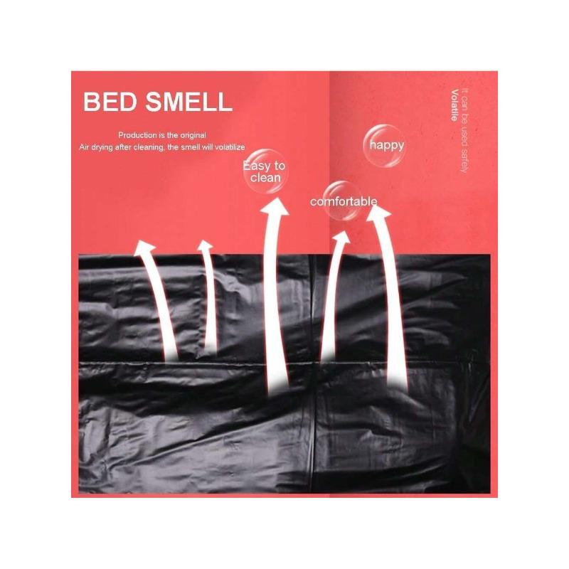BDSM Waterproof Adult Sex Bed Sheets PVC Bed Cover Sex Game LubricantsCouple Game Flat Sheet Coverlet Flirt Play Adult Sex Toy