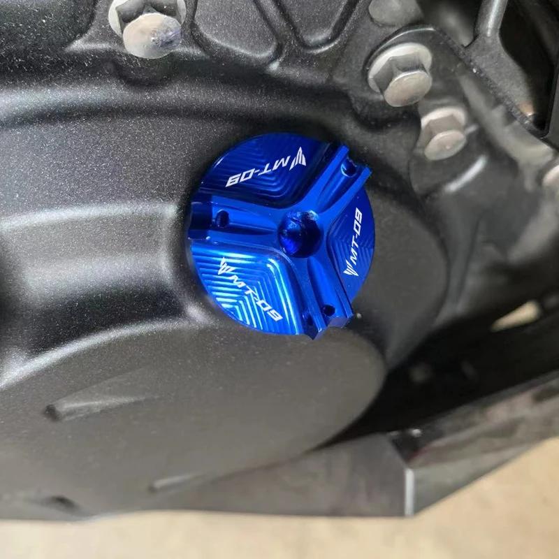 engine oil cap bolt oil filler cap protection accessories For Yamaha MT09 mt 09 MT09 SP 2021 Tracer 900 GT FZ 09 FJ 09 2013-2025