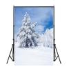 Winter Schnee Fotografie Hintergrund Studio Requisiten Kulisse Baby Foto Kulisse Sprühleinwand Party Heimdekoration