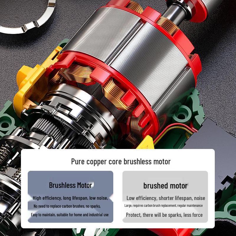 PT01 Brushless Lithium High-Speed Copper Drill for Wall and Hole Punching