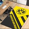 Borussia Dortmund Printed Carpet, for Office Chair Living Room Bedroom Kitchen Room Decor Gifts.