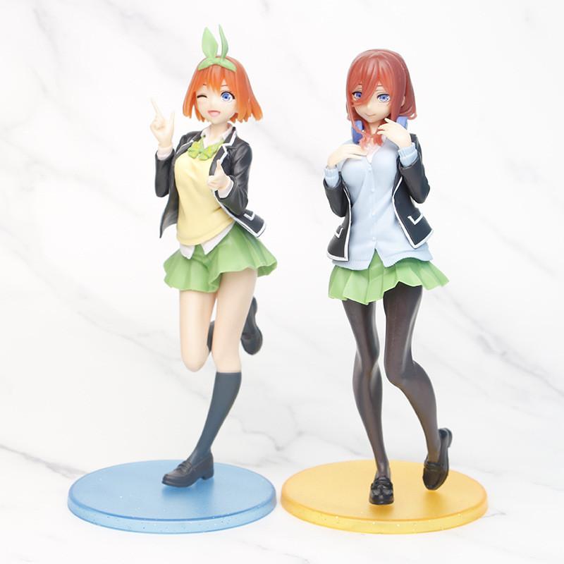 Exquisite Quintessential Quintuplets Model Figurine Collection Stunning Bride Anime Display Pvc
