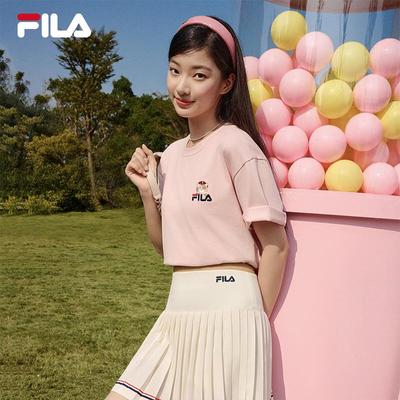 Fila Casual Cat Graphic Cotton T-Shirt