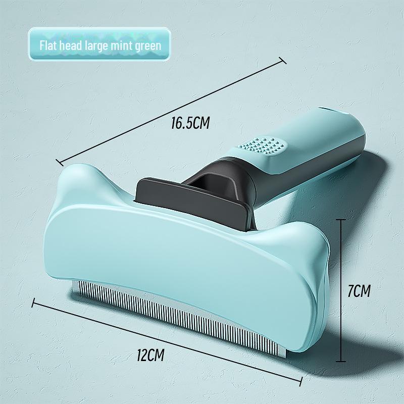 Pet Grooming Comb for Cats & Dogs: Thinning & Loose Hair Remover, Teddy Dog Hair Cleaning Tool.