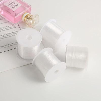 Przezroczysty Sznurek do Bransoletek i Naszyjników, Do Tworzenia Biżuterii, Do Szycia