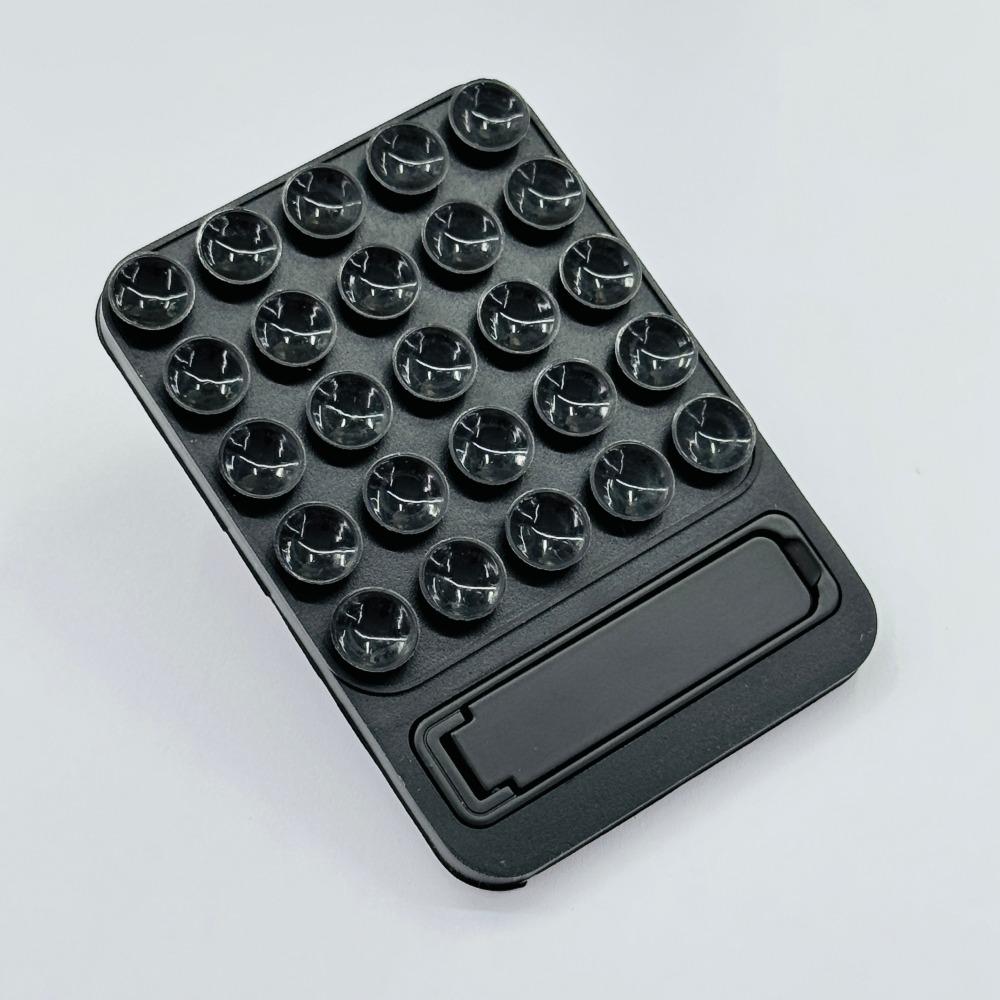 Silicone Suction Cup Phone Back Sticker With Foldable Stand Multifunctional Adhesive Phone Holder Horizontal Vertical Desktop F 5