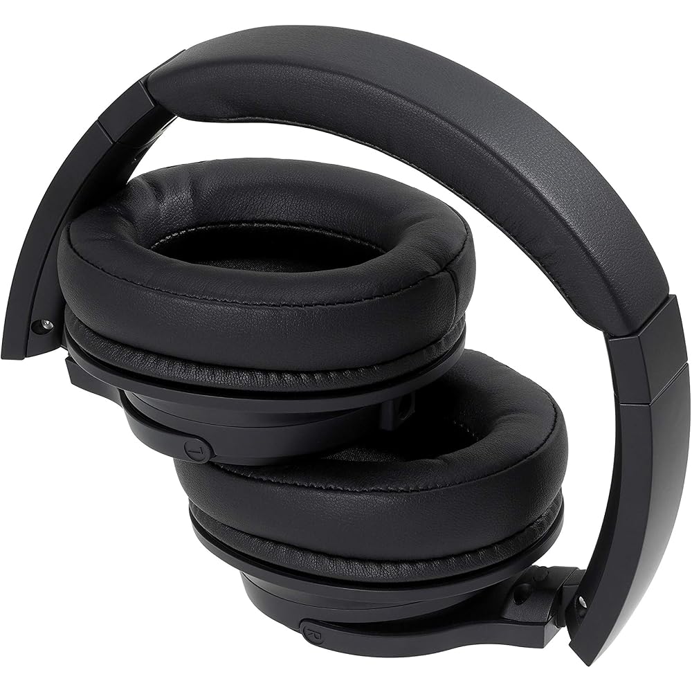 Audio-Technica ATH-SR50 Wired Headphones, High-Resolution Audio Compatible, Portable Headphones, SoundReality