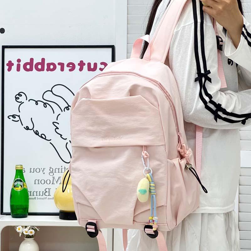 Junior School Bag Women's Large Capacity Backpack Computer Travel Backpack