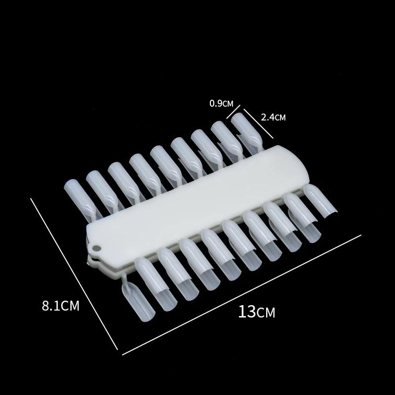 36Pcs/Set Removable Gel Polish False Nail Stickers Nail Art Palette Nail Art Tool Manicure Practice Display Board