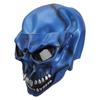 Washable Skull Skeleton Visor Adjustable Motorcycle Helmet Skull Mask Prank Prop