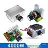 4000W SCR Dimmer & Speed Controller: High-Power Voltage Regulator and Temperature Controller for 220V AC Motors with Shell