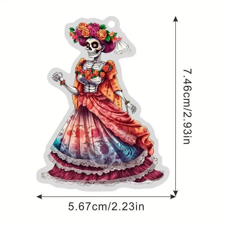 Stunning Car Acrylic Hanging Ornament For Halloween Festive Decor With Style Cartoon