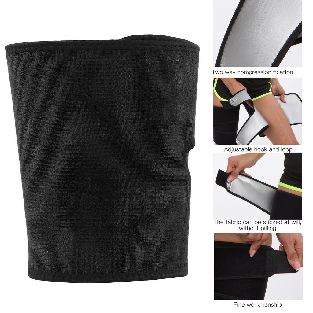 1 Pair Thigh Compression Sleeve   Quadriceps Support Thigh Wraps Brace Support for Women and Men