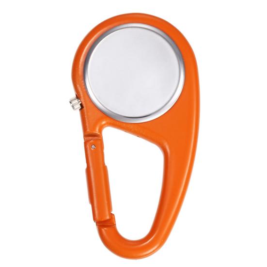 Orologio da Tasca Luminoso Resistente agli Urti Preciso Clip per Zaino Cintura Orologio per Esterno