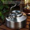 Camping Kettle 1L 304 Stainless Steel Mini Portable Kettle Ultralight for Outdoor Hiking Picnic Traveling and Backpacking