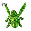 Mechanisches Bienenornament 3D-gedruckte Figur, Hornisse mit beweglichen Gelenken, Gelenkiges Wespen Schreibtischzubehör Modell Fidget Toy, Insektendekoration für Zuhause