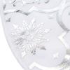 Tree Skirt Base Unique Lightweight Long Lasting Tree Mat Beautiful Snowflake Pattern Tree Carpet Tree Carpet Christmas Decor