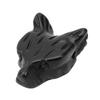 Wolf Head Shape Pendant Carved Animal Statue Decoration for Men Women Jewelry Making Holiday Present