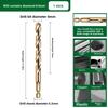 1-13mm Cobalt HSS Twist Drill Bit Straight Shank Hex Carbide Tip for Metal Stainless Steel Iron 304 Drilling