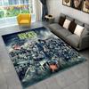 The Walking Dead Horror Area Rug Large,Carpet Rug for Living Room Bedroom Sofa Doormat Decoration,Kids Play Non-slip Floor Mat