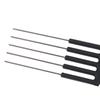 1×Barber Salon Double Sided Tooth Hair Comb Steel Needle Tail Comb Hairdressing