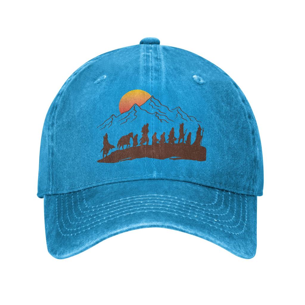Washed Baseball Cap LLords Of The RRings Summer Hip Hop Hats For Men Women The Fellowship Streetwear Running Baseball Caps