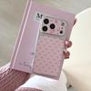 Girlish Pink Bow Case for iPhone 16 Pro Max & iPhone 15 Pro